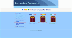 Desktop Screenshot of euroclubschools.org